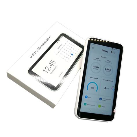 samsung scr01|SAMSUNG Galaxy 5G Mobile Wifi SCR01 Sim Free Portable .